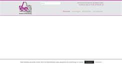Desktop Screenshot of druckerei-eea.de